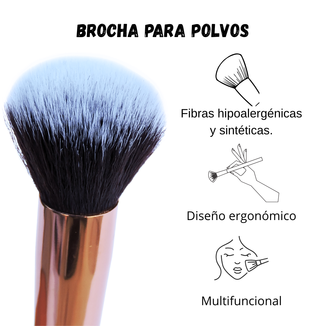 Suesy Brocha para Polvo SB01 Profesional