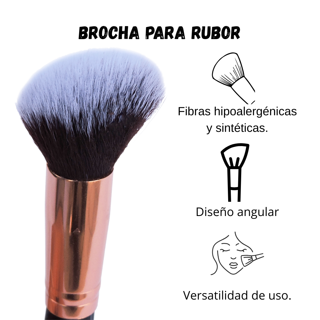 Suesy Brocha para Rubor SB02 Profesional