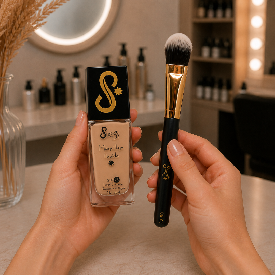 Suesy Brocha para Maquillaje SB03 Profesional