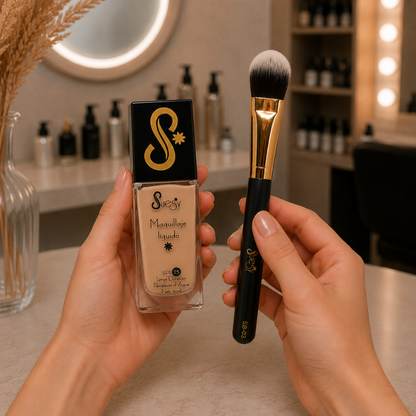 Suesy Brocha para Maquillaje SB03 Profesional