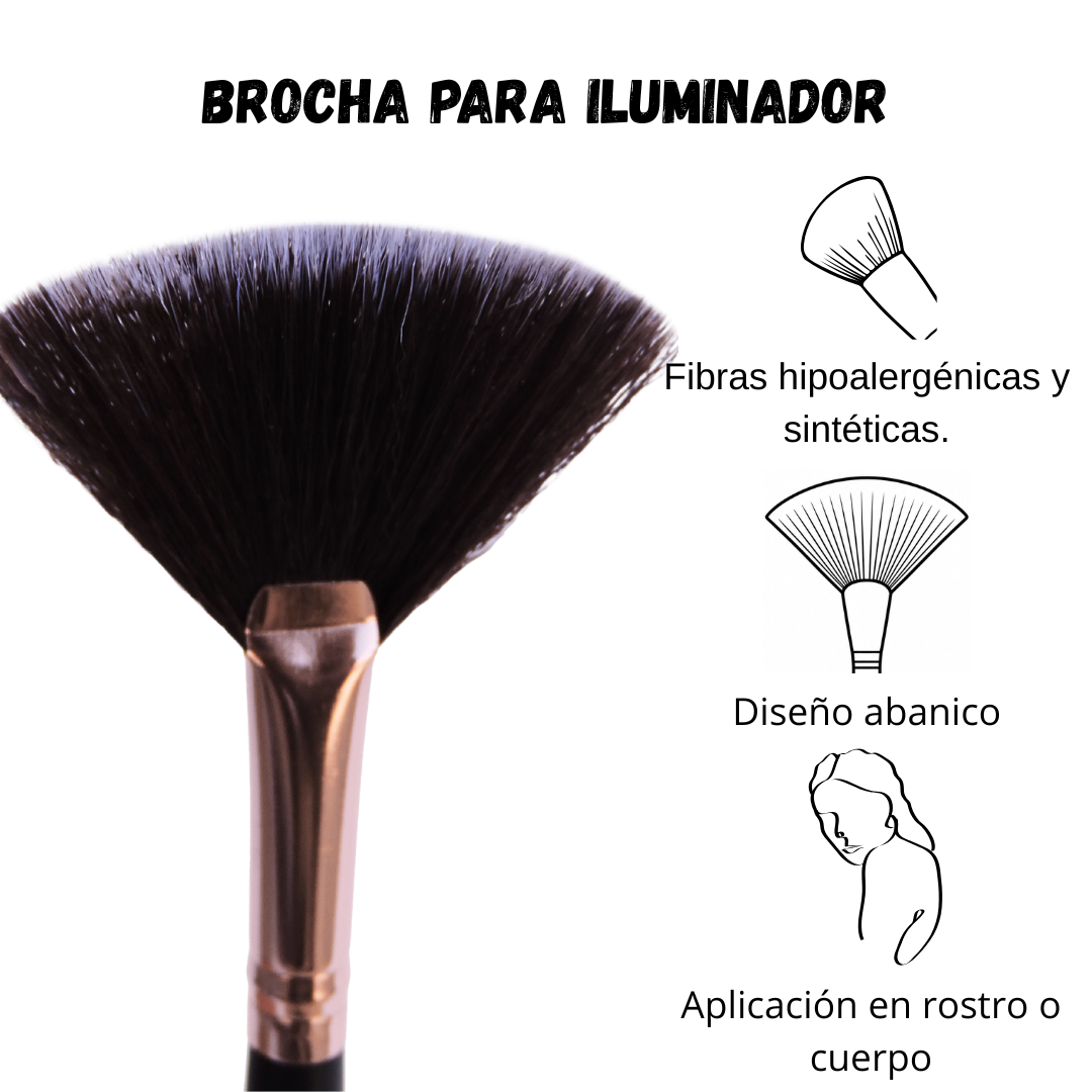 Suesy Brocha para Iluminador SB04 Profesional