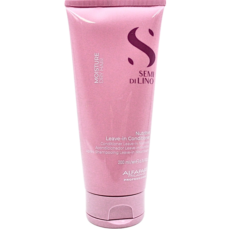 Acondicionador Sin Enjuague Nutritivo Semi Di Lino Moisture 200 mL