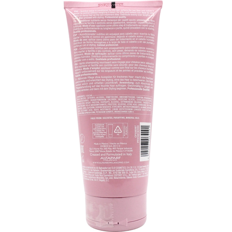 Acondicionador Sin Enjuague Nutritivo Semi Di Lino Moisture 200 mL
