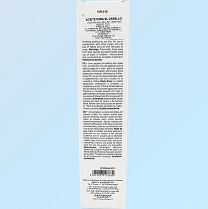 Aceite Capilar para Rizos Yellow Curls 125 mL