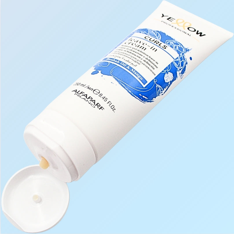 Tratamiento Capilar Sin Enjuague para Rizos Yellow Curls 250 mL