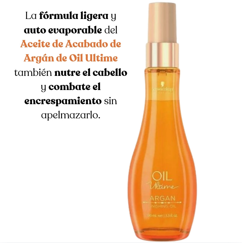 Aceite Capilar Schwarzkopf Oil Ultime Argán 100 mL