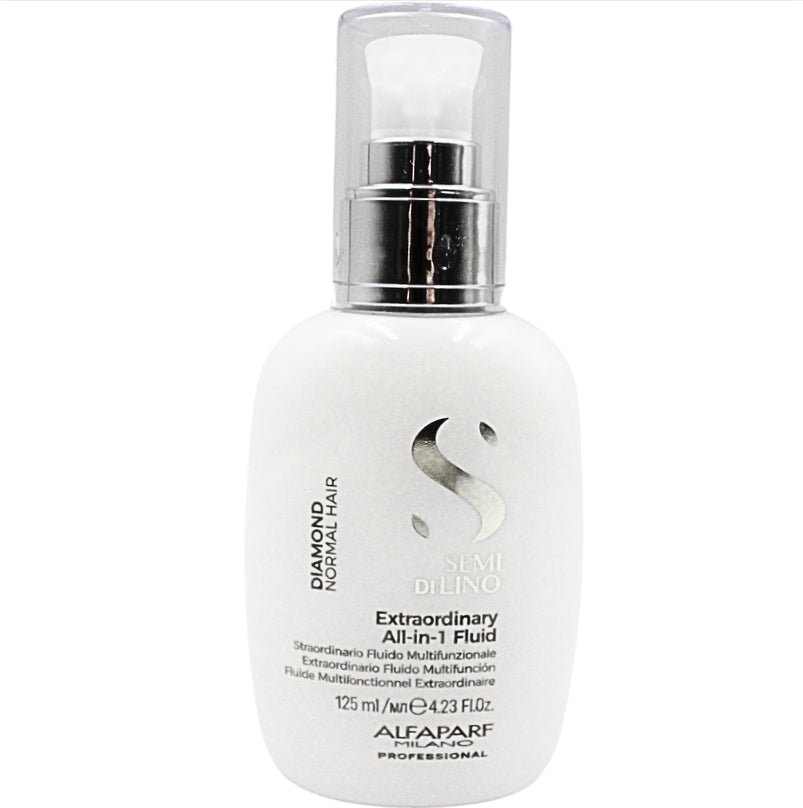 Extraordinario Fluido para Brillo Capilar Todo en 1 Semi Di Lino Diamond 125 mL