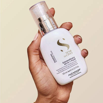Extraordinario Fluido para Brillo Capilar Todo en 1 Semi Di Lino Diamond 125 mL