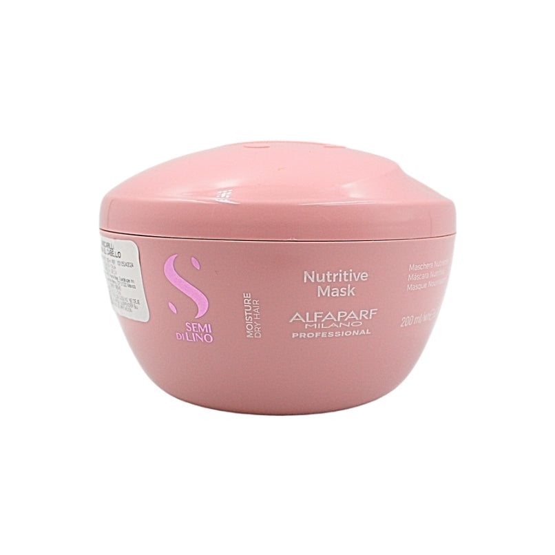 Mascarilla Nutritiva Alfaparf Semi Di Lino Moisture 200 mL