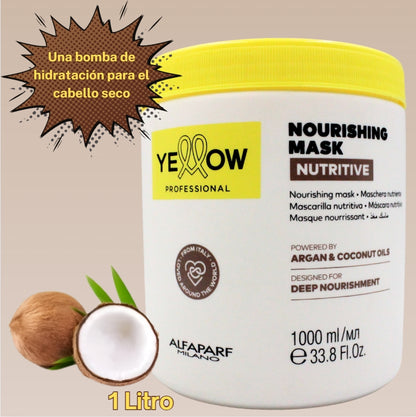 Mascarilla Nutritiva Yellow Nourishing 1 Litro