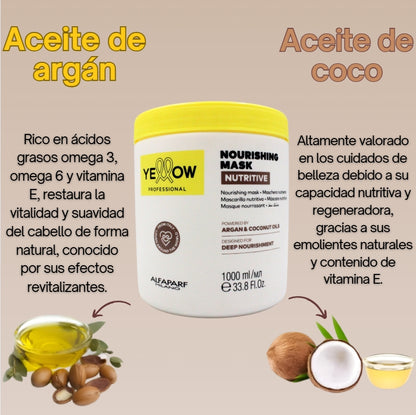 Mascarilla Nutritiva Yellow Nourishing 1 Litro