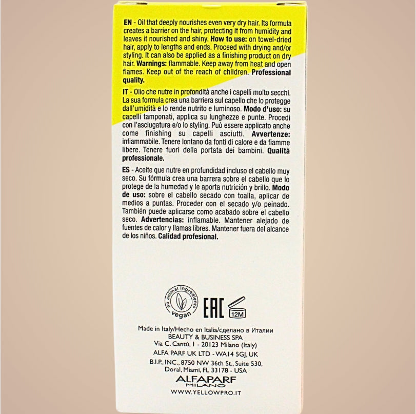 Aceite Capilar Nutritivo Yellow Nourishing 100 mL