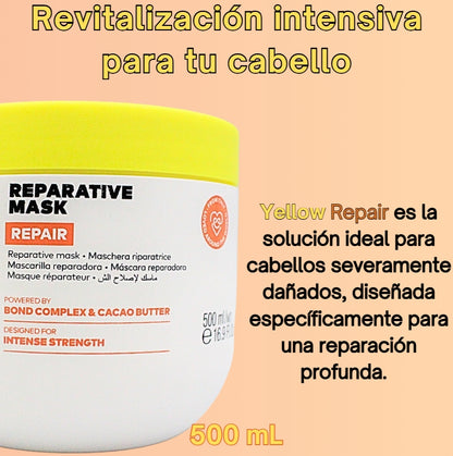 Mascarilla Capilar Reparativa Yellow Repair 500 mL