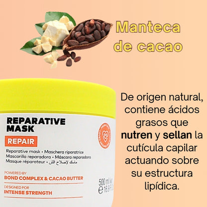 Mascarilla Capilar Reparativa Yellow Repair 500 mL