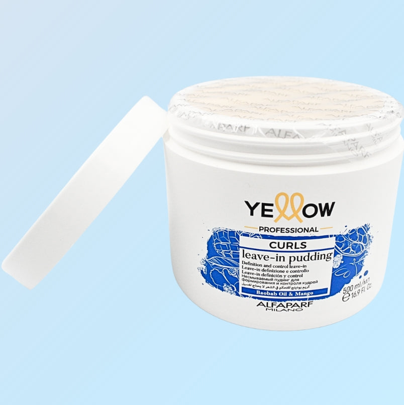 Tratamiento Capilar Sin Enjuague Yellow Curls Leave-In Pudding 500 mL