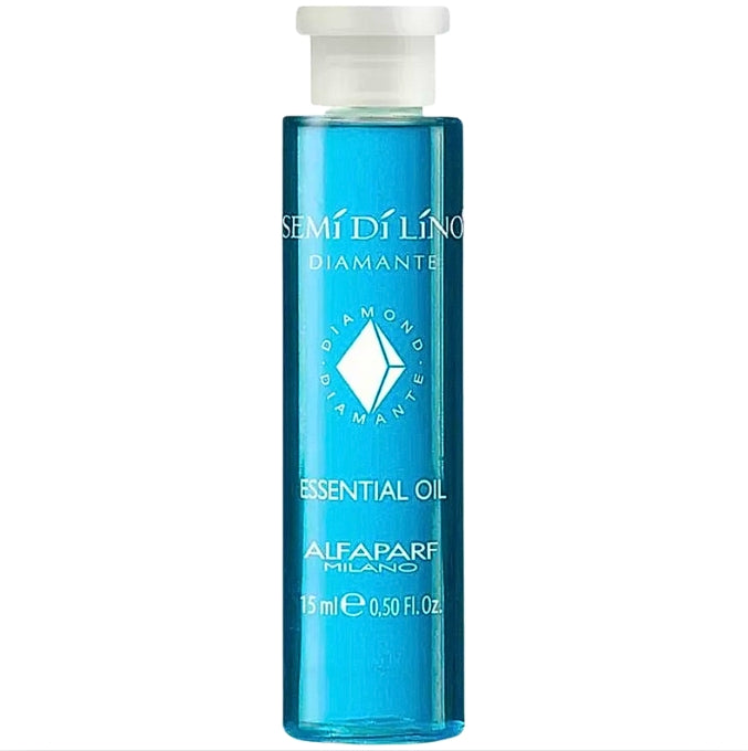 Kit de 12 Ampolletas Alfaparf Semi Di Lino Diamante Illuminating Essential Oil 12x(13 mL c/u)
