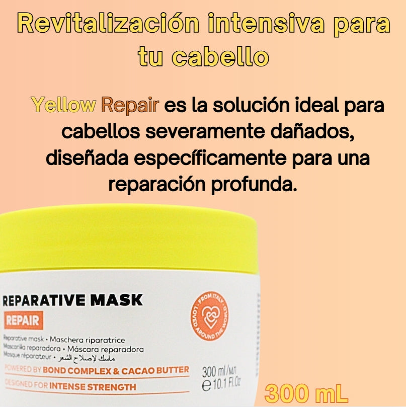 Mascarilla Capilar Reparativa Yellow Repair 300 mL
