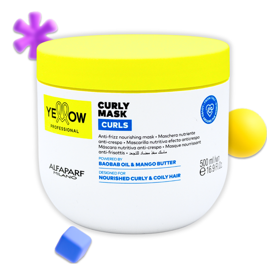 Mascarilla para Rizos Yellow Curls 500 mL