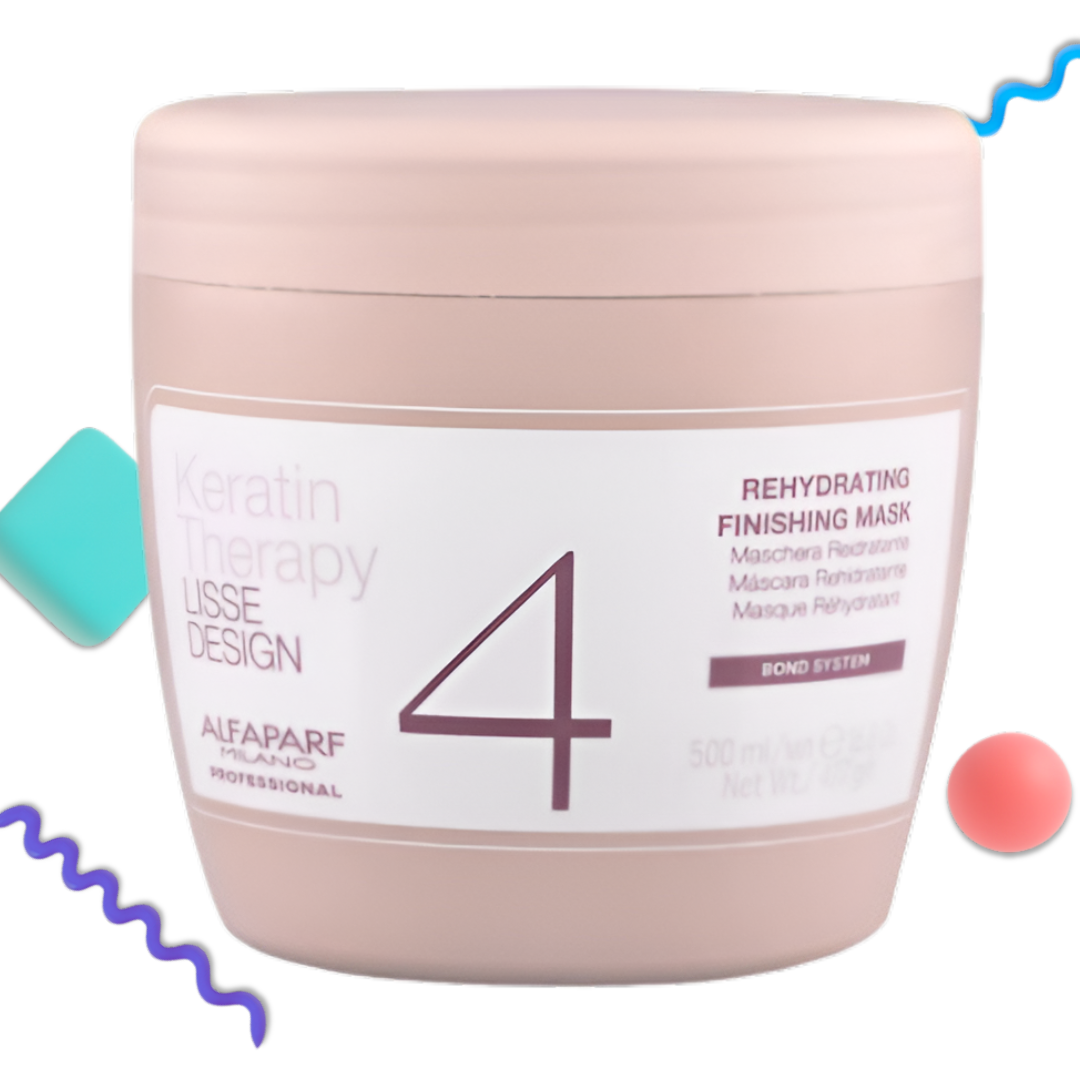 Professional Keratin Therapy Lisse Design Paso 4 Rehydrating Finishing Mask