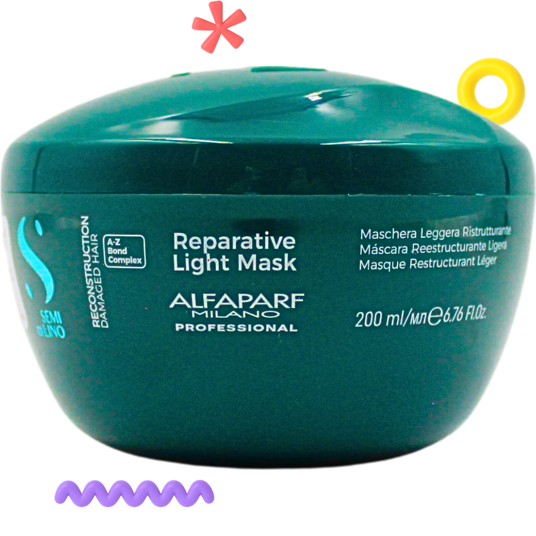 Alfaparf Semi Di Lino Reconstruction Reparative Light Mask 200 mL
